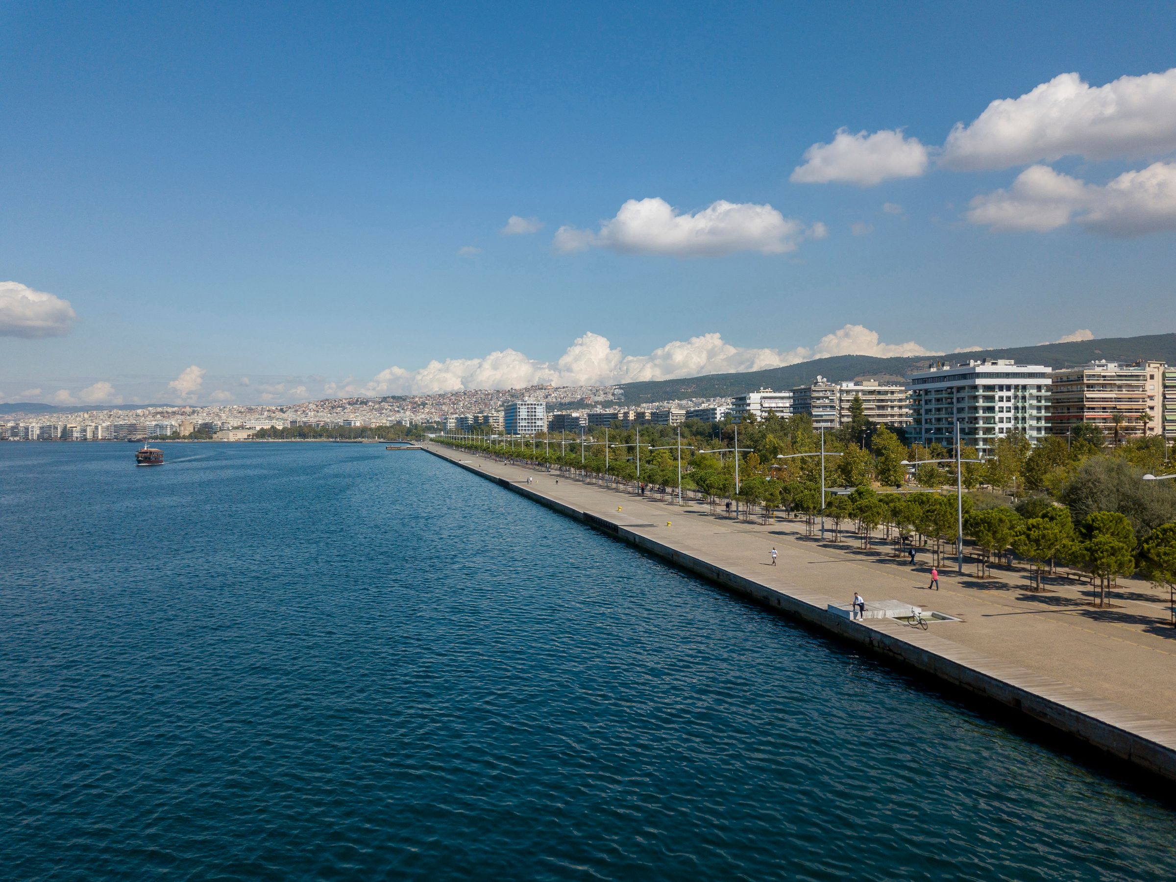 The waterfront of Thessaloniki